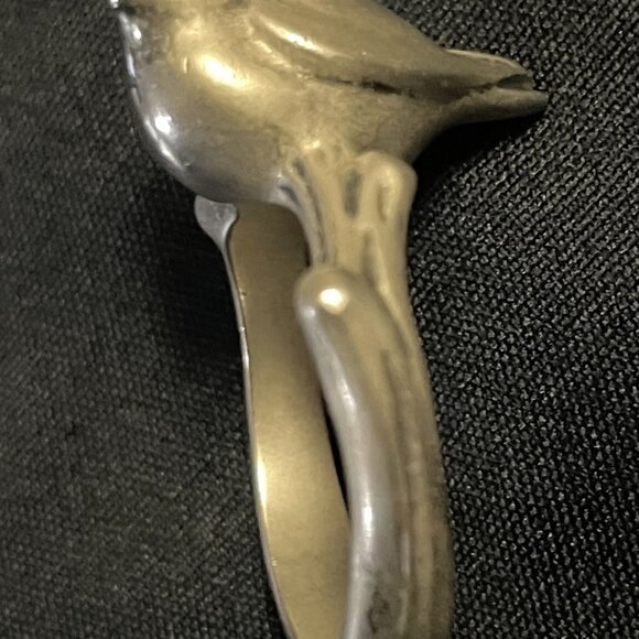 Retired James Avery Bird on a Branch Ring 7 - Picture 2 of 7